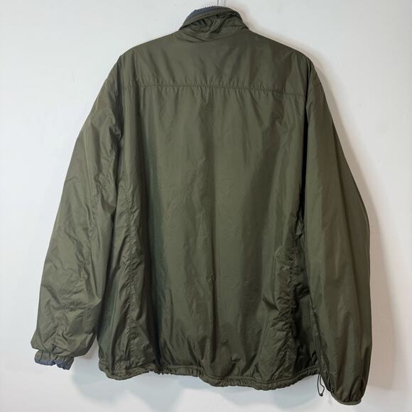 L.L. Bean Men's Jacket Fleece Lined Windbreaker Full Zip Green XXL Reg - Picture 3 of 7